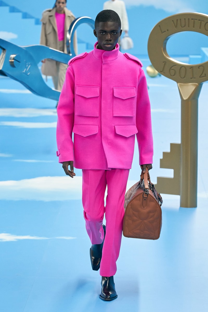 Louis Vuitton Virgil Abloh Fall/Winter 2020 Show Paris Fashion Week Men's Collection 