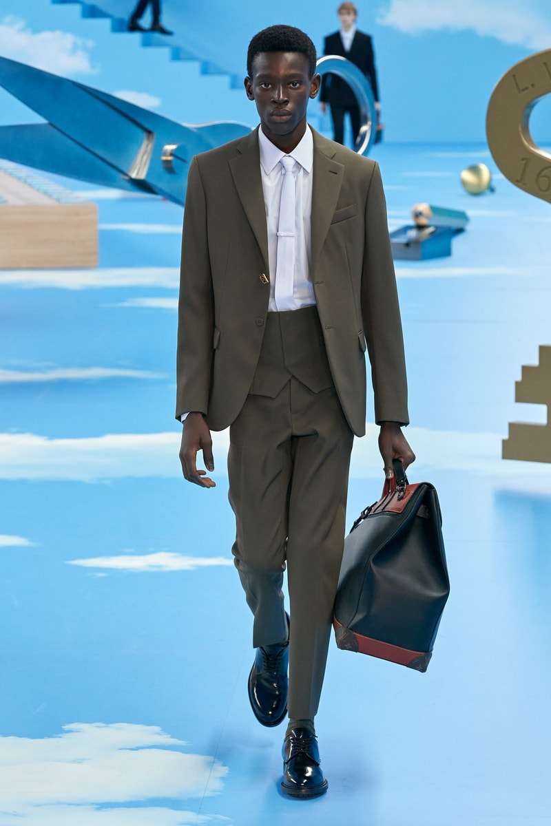 Louis Vuitton Virgil Abloh Fall/Winter 2020 Show Paris Fashion Week Men's Collection 