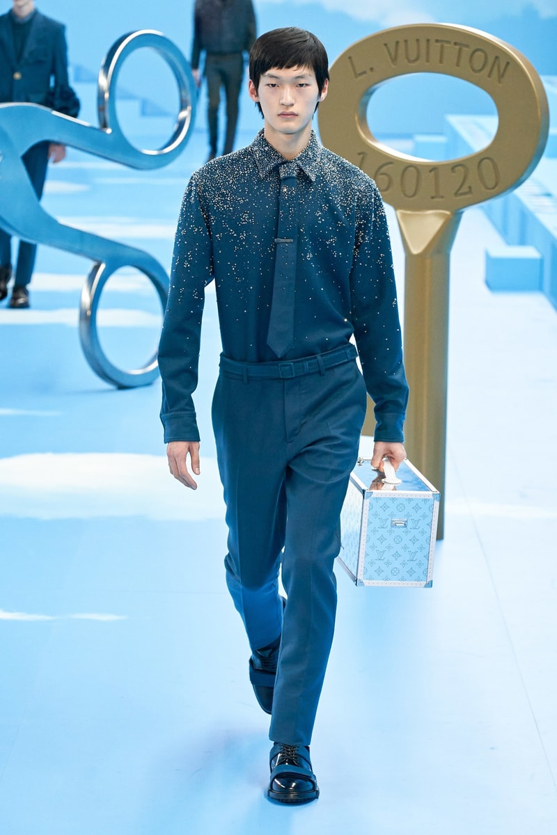 Louis Vuitton Virgil Abloh Fall/Winter 2020 Show Paris Fashion Week Men's Collection 