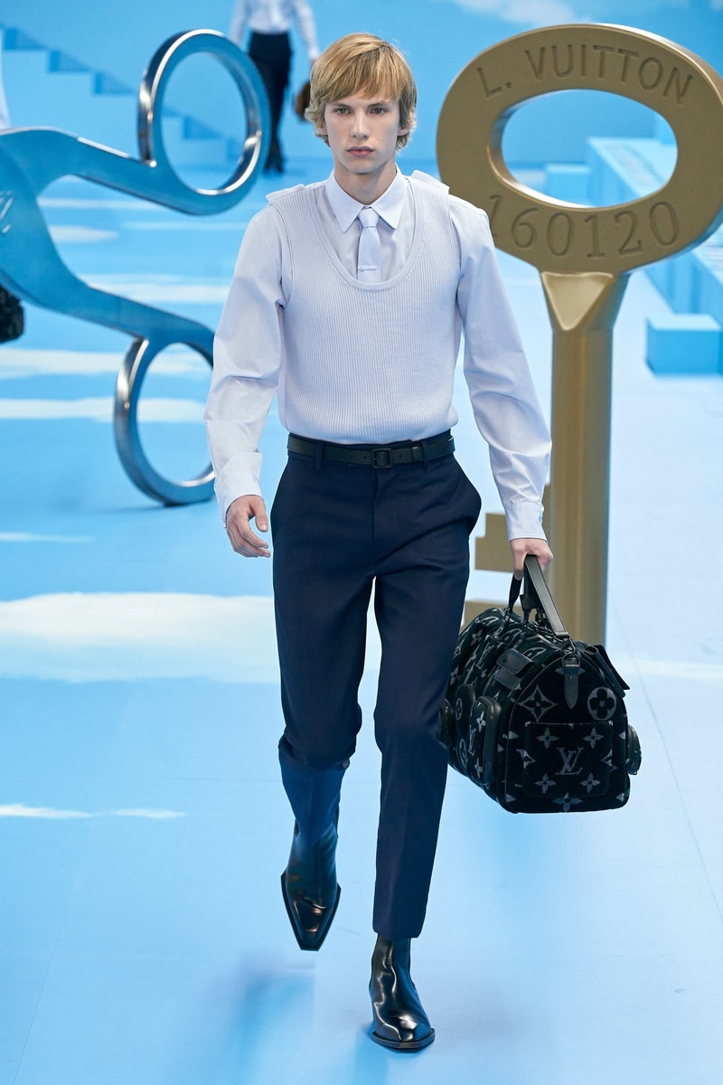 Louis Vuitton Virgil Abloh Fall/Winter 2020 Show Paris Fashion Week Men's Collection 