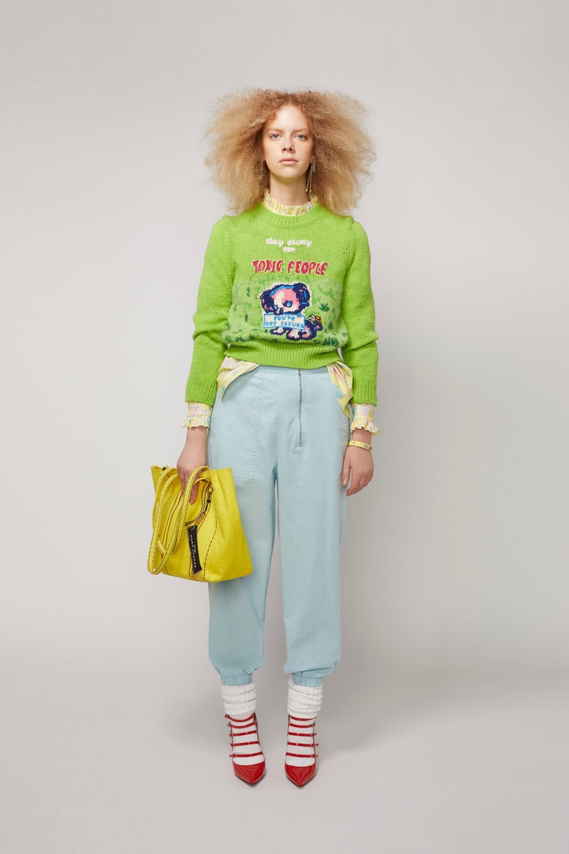 Marc Jacobs x Magda Archer Capsule Collection Harry Styles Dua Lipa Sweatshirt Knit