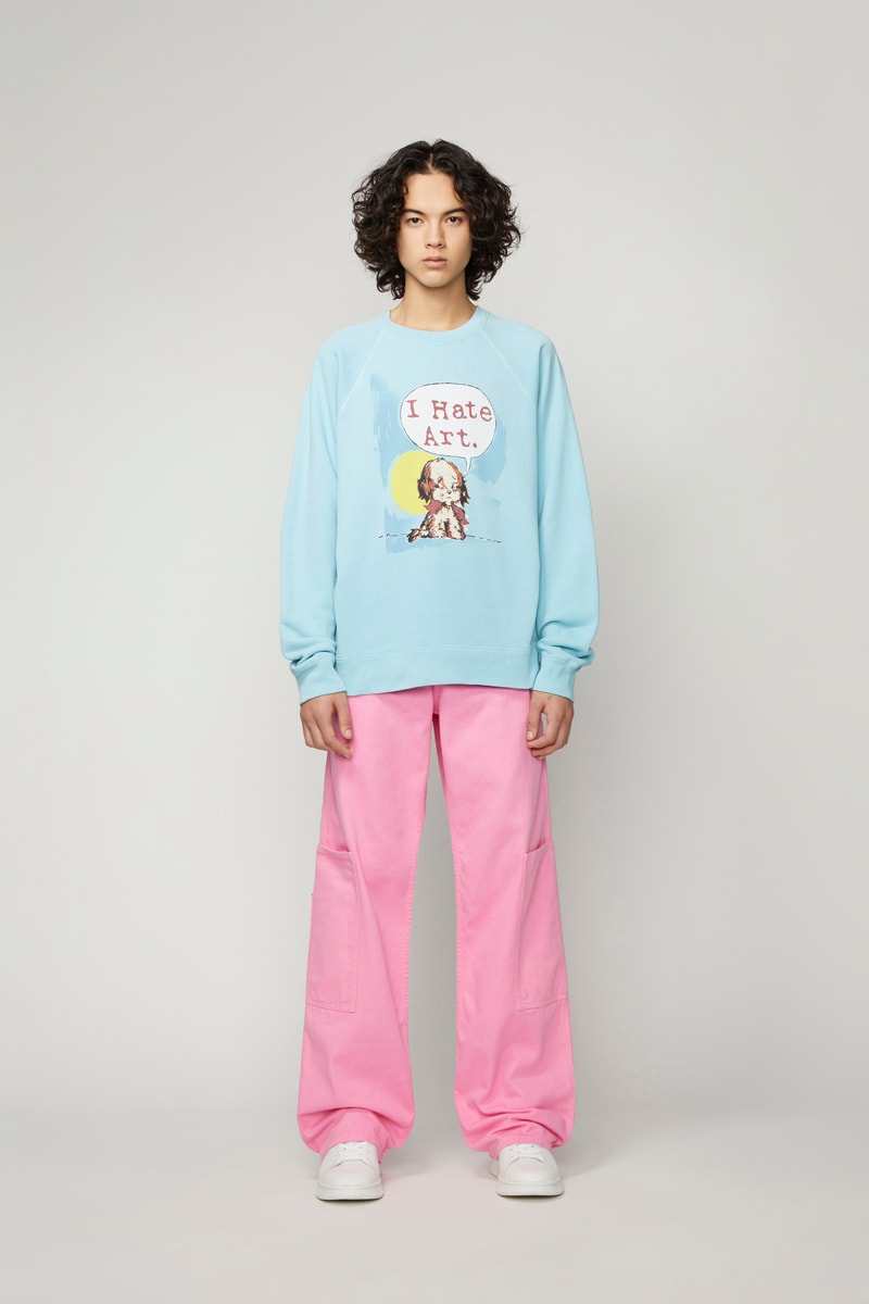 Marc Jacobs x Magda Archer Capsule Collection Harry Styles Dua Lipa Sweatshirt Knit