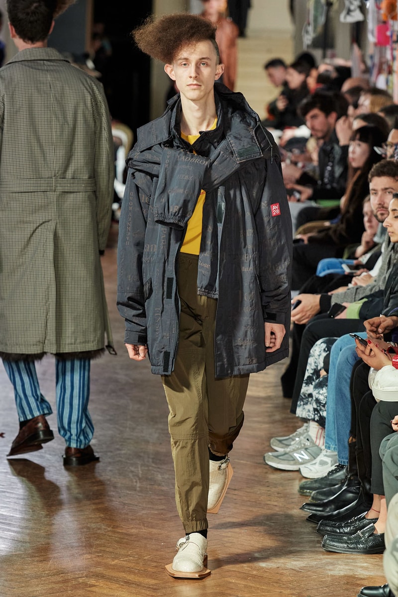 martine rose fall winter menswear london fashion week mens lfwm runway 