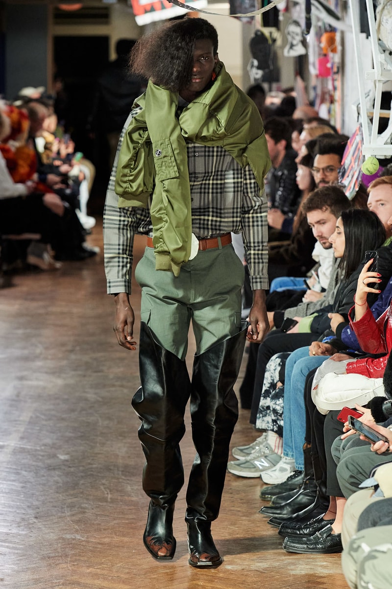 martine rose fall winter menswear london fashion week mens lfwm runway 
