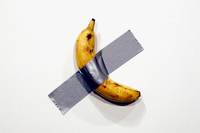 'Comedian,' Maurizio Cattelan's Duct-Tape Banana, Is Now a T-Shirt