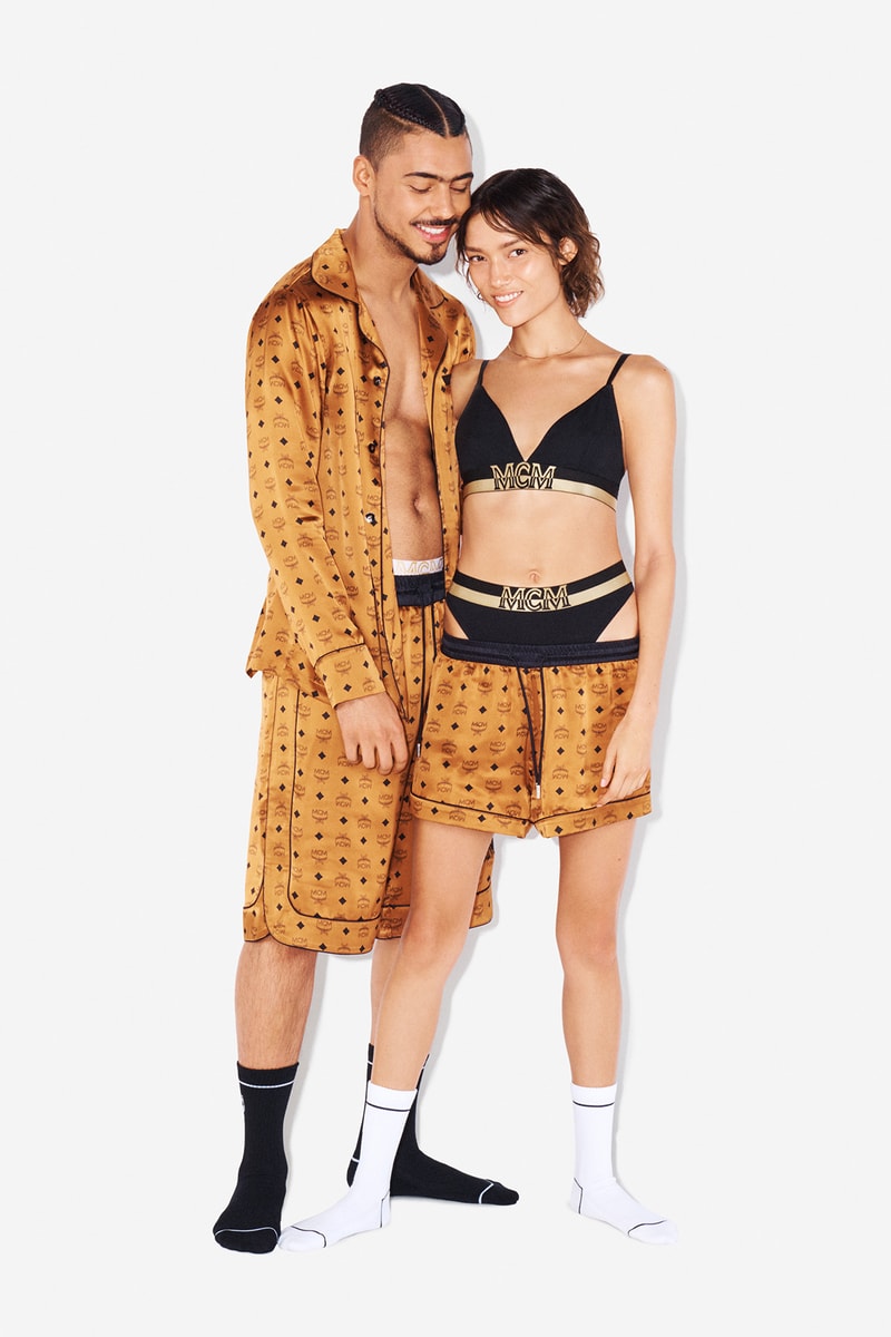 MCM Loungewear Collection Lookbook Robe Robe Shorts