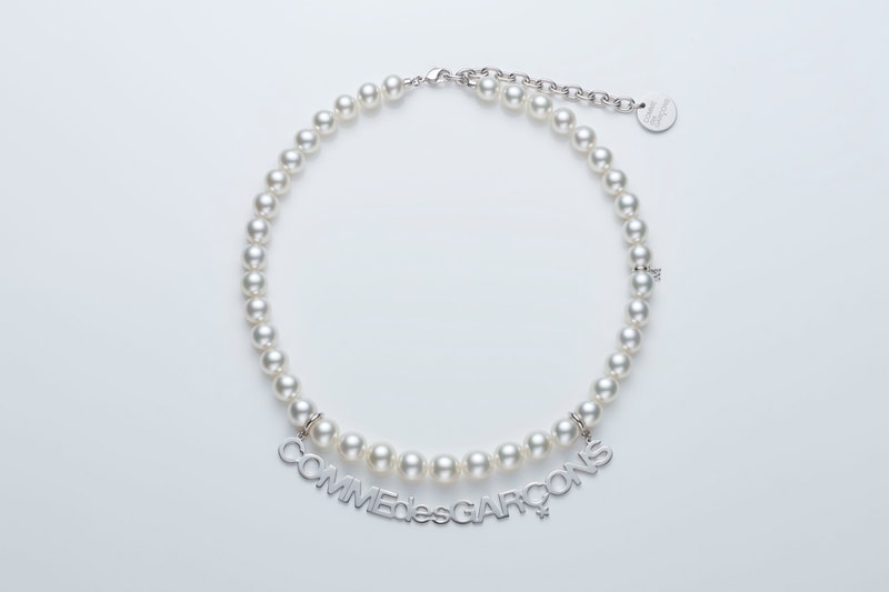 comme des garcons mikimoto cdg fine jewelry collaboration rei kawakubo pearl necklaces 