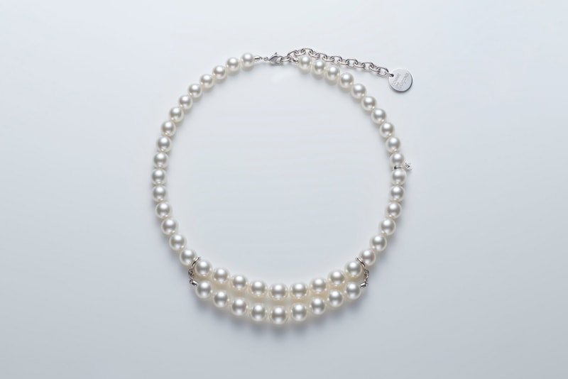 comme des garcons mikimoto cdg fine jewelry collaboration rei kawakubo pearl necklaces 