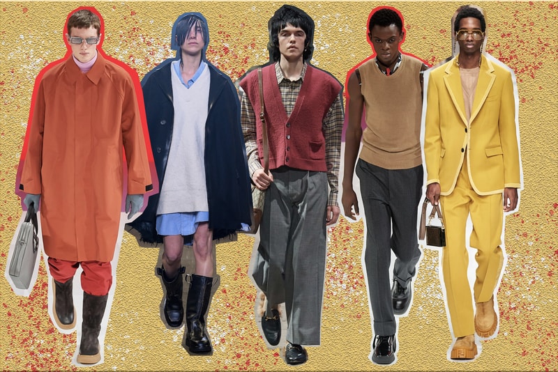 Milan Fashion Week Men's Fall/Winter 2020 Shows Prada Marni Fendi Gucci