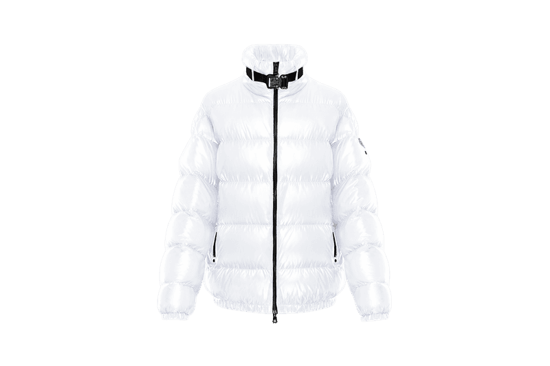6 MONCLER 1017 ALYX 9SM Collection Puffer White Buckle