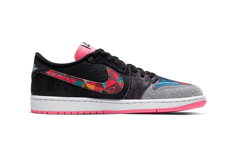 nike air jordan 1 low chinese new year sneakers pink black shoes footwear sneakerhead