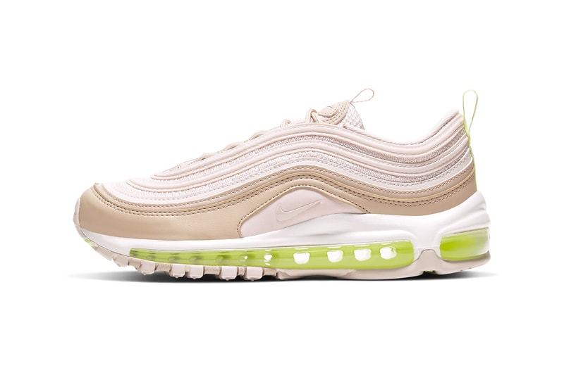 nike air max 97 womens sneakers pastel pink neon green shoes footwear sneakerhead