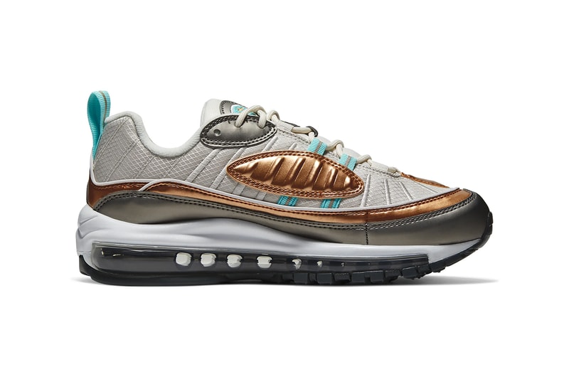 nike air max 98 womens sneakers pastel purple silver lilac white shoes footwear sneakerhead