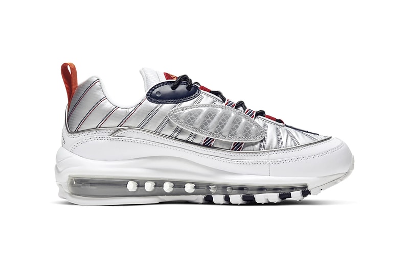 nike air max 98 womens sneakers pastel purple silver lilac white shoes footwear sneakerhead