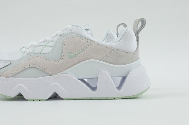 nike ryz 365 chunky sneakers pastel pink mint womens sneakers