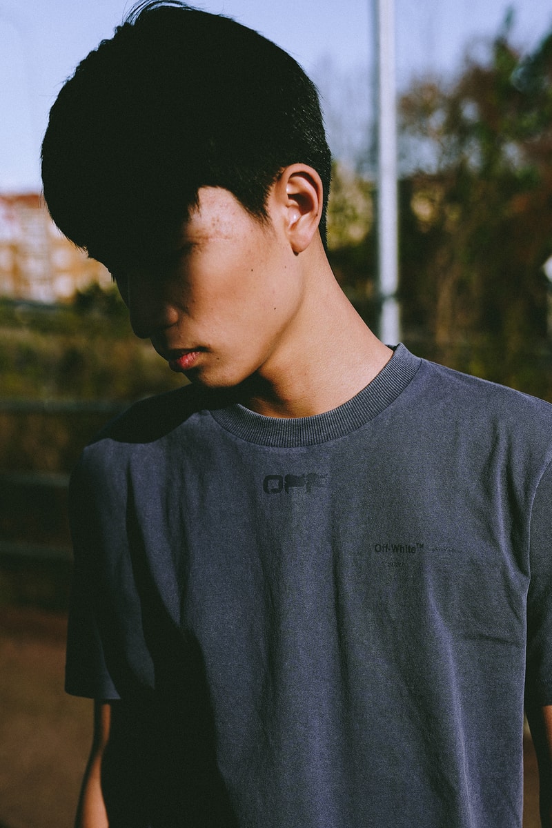 Off White "Bangkok" Capsule Collection T-Shirt Navy