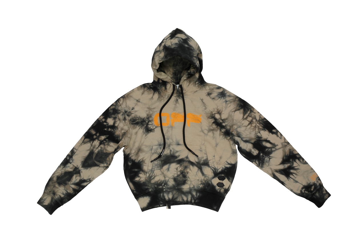 Off-White Bangkok Capsule Collection Tie Dye Hoodie