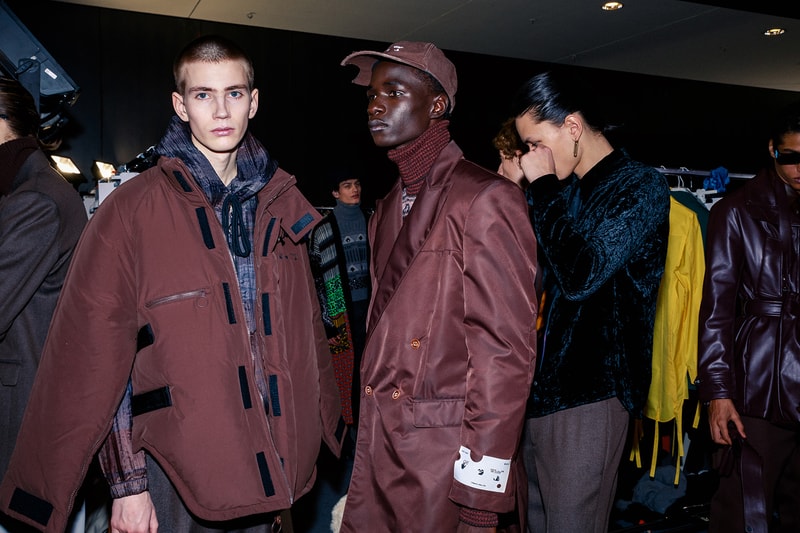 Off-White Virgil Abloh Fall/Winter 2020 Paris Fashion Week Men's Show Collection Backstage