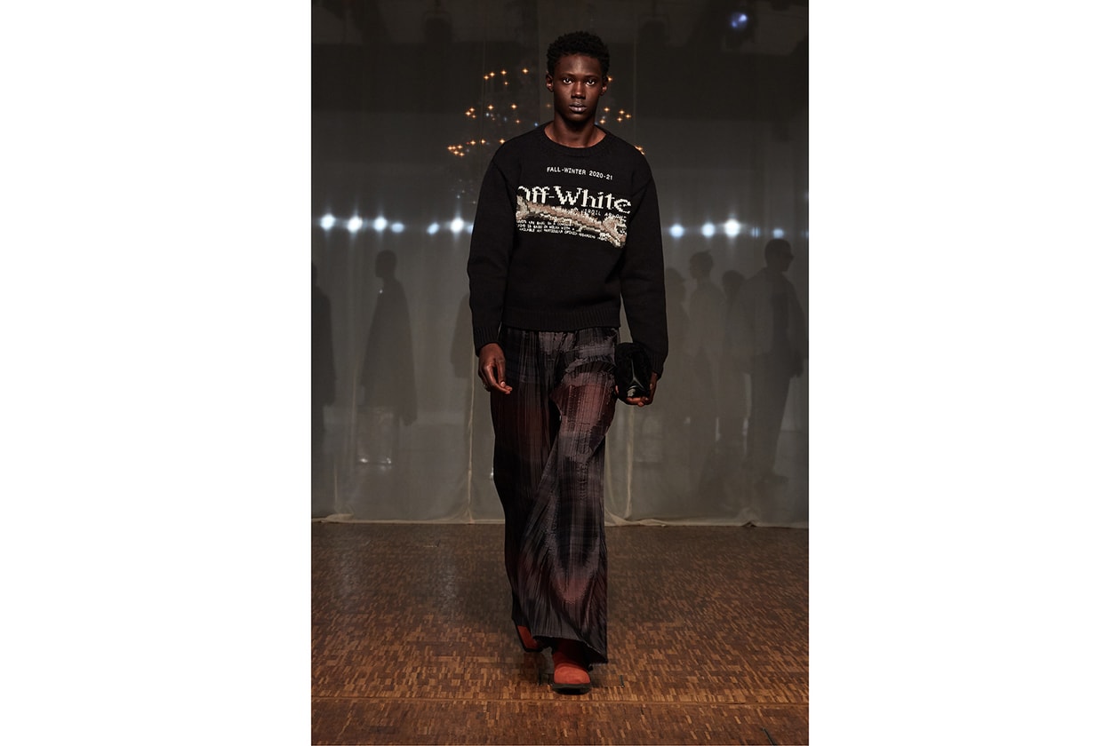 Off-White Virgil Abloh Fall/Winter 2020 Paris Fashion Week Men's Show Collection Backstage