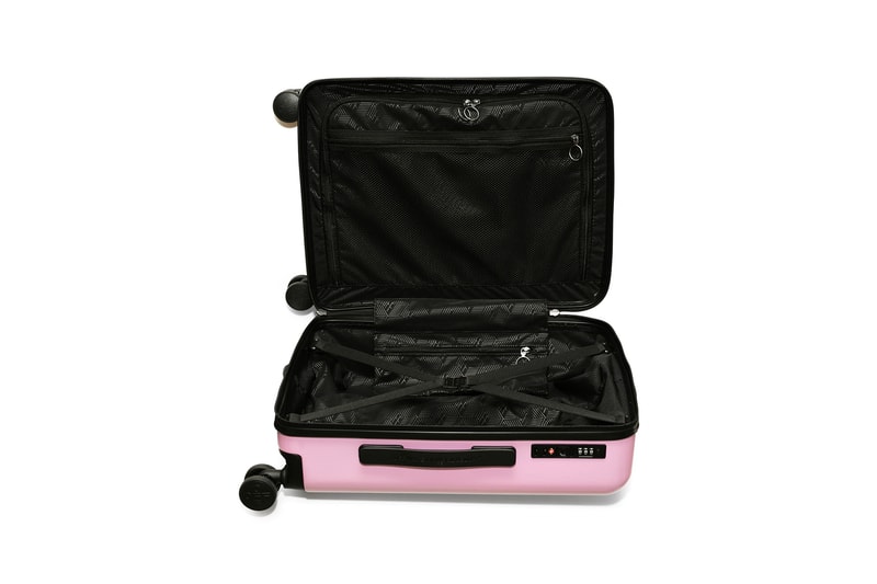 off white for travel arrow trolley luggage suitcase pink designer bags