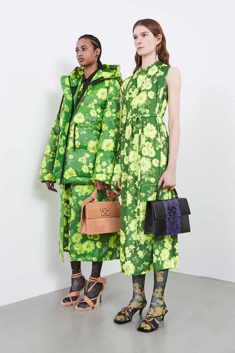 off-white virgil abloh pre-fall collection womenswear jackets suits coats 