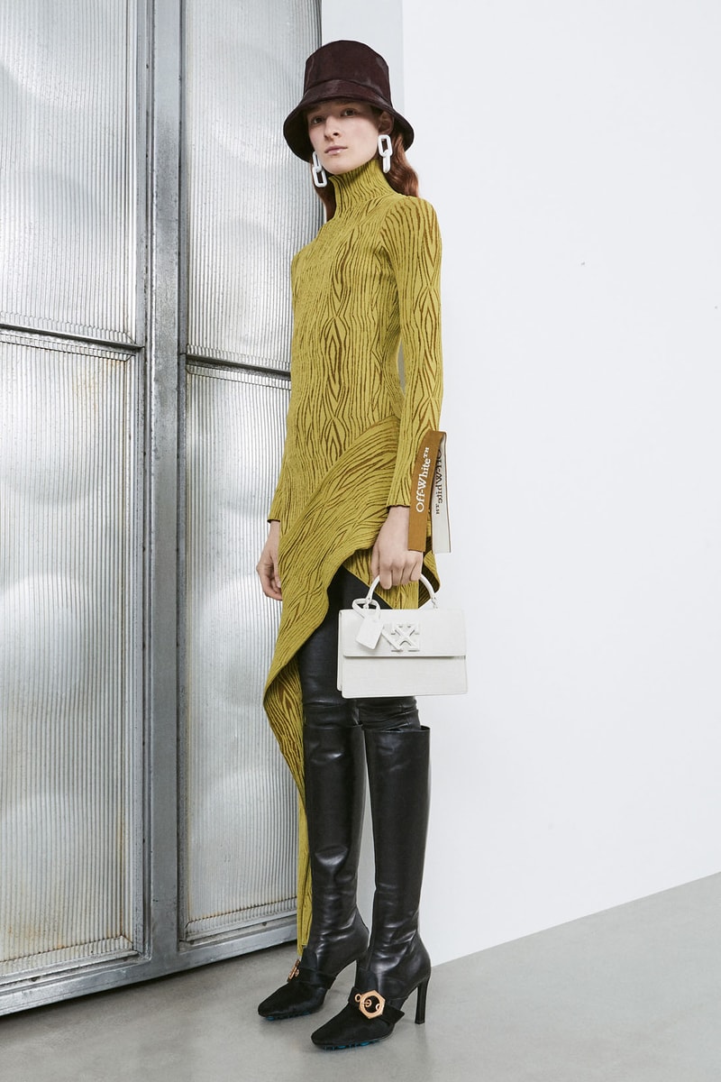 off-white virgil abloh pre-fall collection womenswear jackets suits coats 