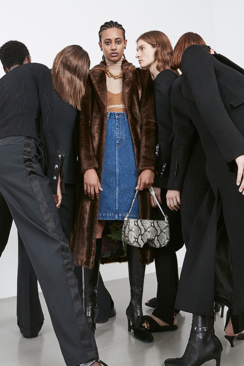 off-white virgil abloh pre-fall collection womenswear jackets suits coats 