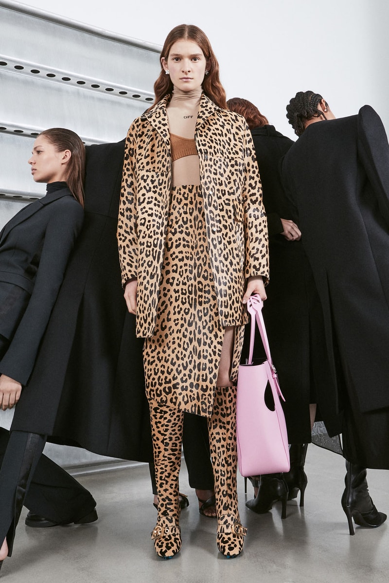 off-white virgil abloh pre-fall collection womenswear jackets suits coats 