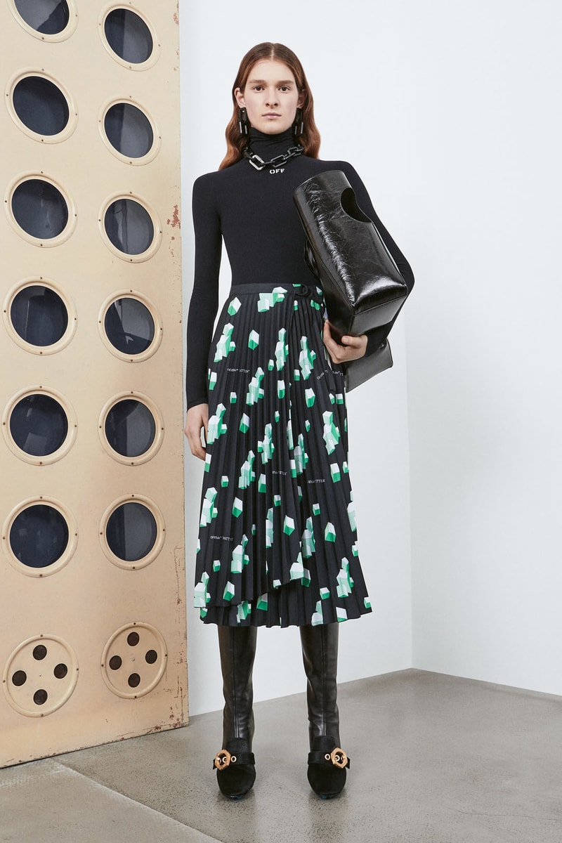 off-white virgil abloh pre-fall collection womenswear jackets suits coats 