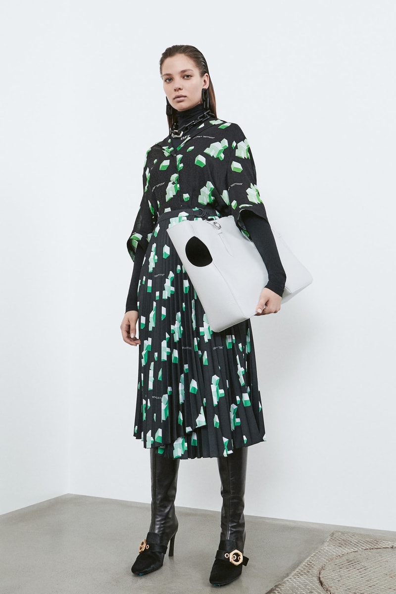 off-white virgil abloh pre-fall collection womenswear jackets suits coats 