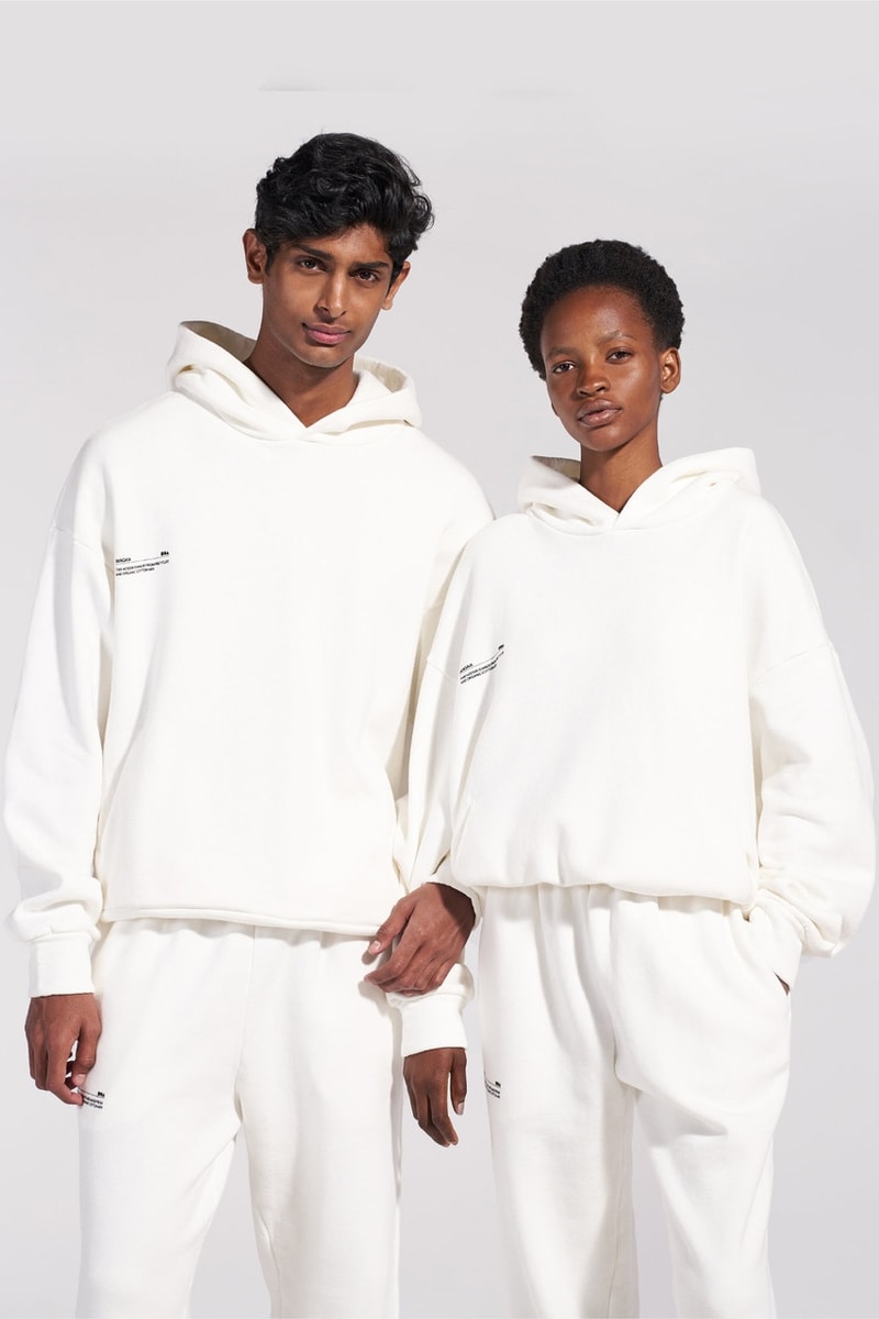pangaia hoodies tracksuit trackpant winter white black grey sustainable recycle fashion 