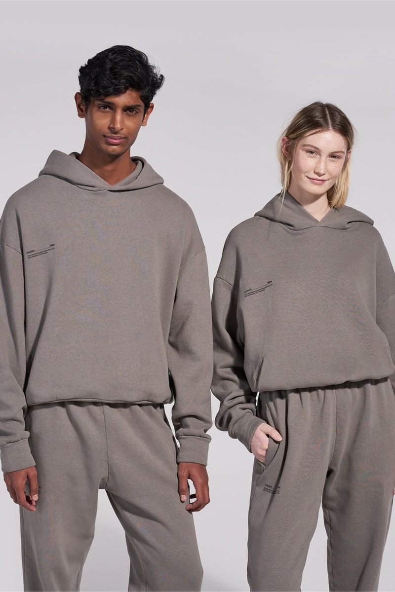 pangaia hoodies tracksuit trackpant winter white black grey sustainable recycle fashion 