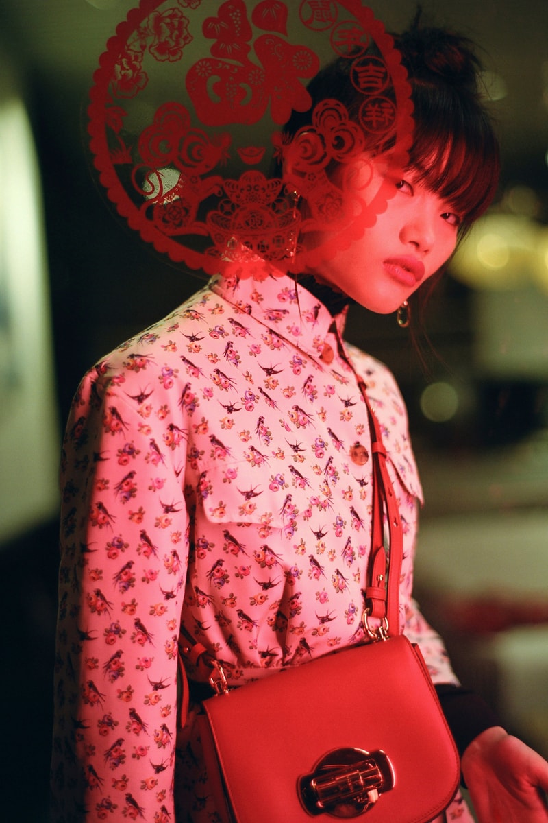 Prada Lunar New Year 2020 Digital Campaign Chinese New Year CNY 20 Chun Jin Family Members Model China Collection Handbags Womenswear Dresses