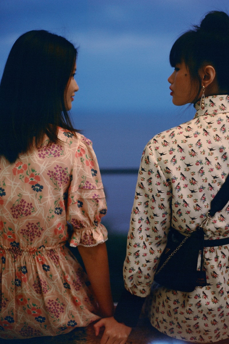 Prada Lunar New Year 2020 Digital Campaign Chinese New Year CNY 20 Chun Jin Family Members Model China Collection Handbags Womenswear Dresses