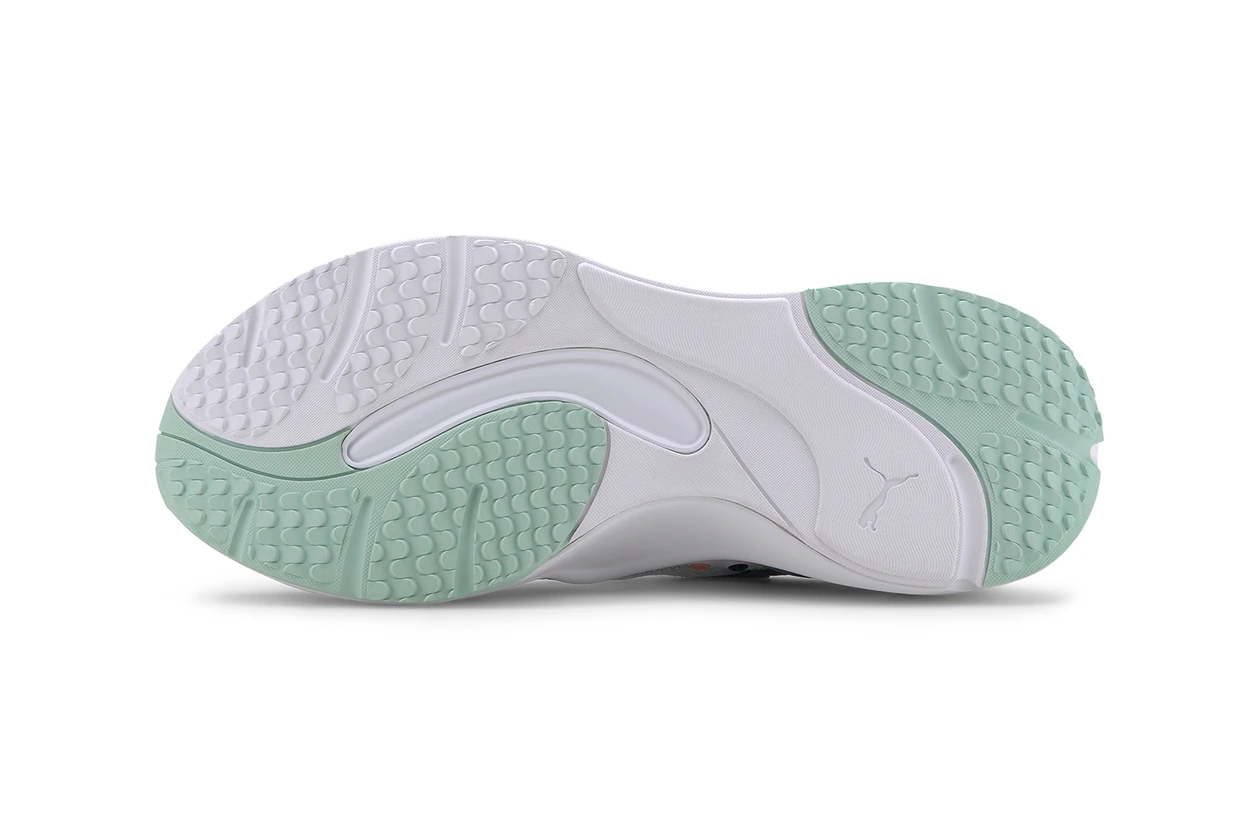 PUMA Rise White-Mist Green-Cantaloupe Campaign