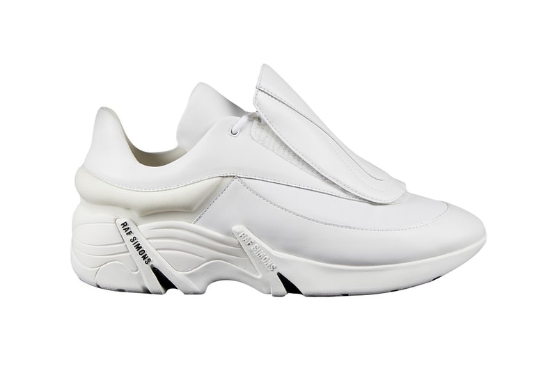 raf simons fall winter 2020 runner collection range footwear sneakers leather suede full look sportswear instagram