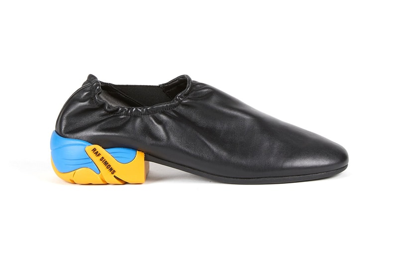 raf simons fall winter 2020 runner collection range footwear sneakers leather suede full look sportswear instagram