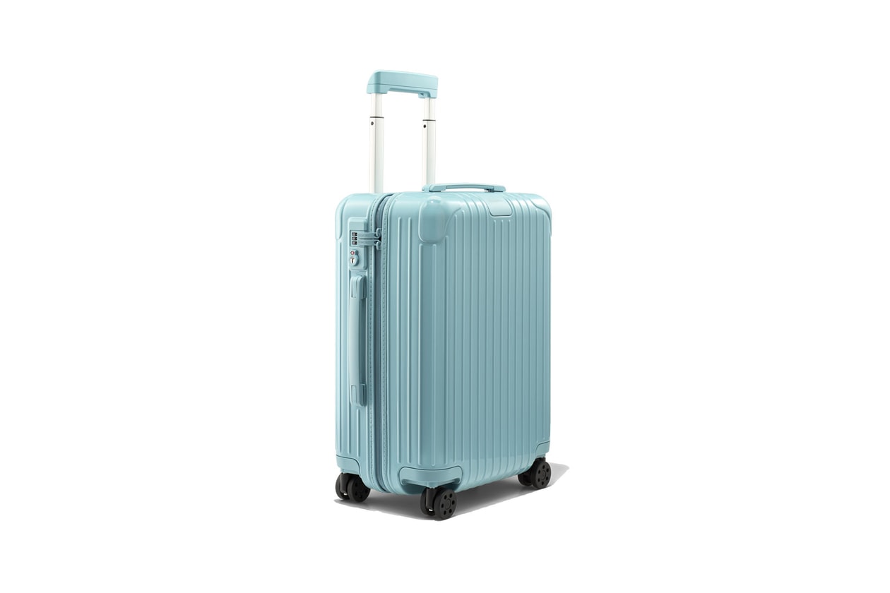 RIMOWA Essential Cabin Check-In Glacier Suitcase Luggage