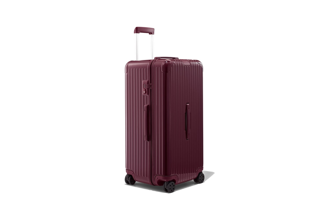 RIMOWA Essential Check-in L Suitcase in Red for Men