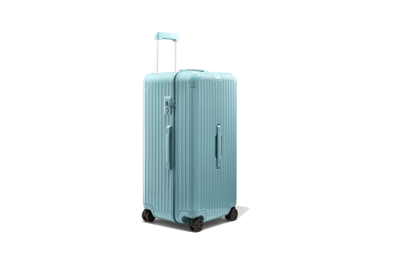 RIMOWA Essential Cabin Check-In Glacier Suitcase Luggage