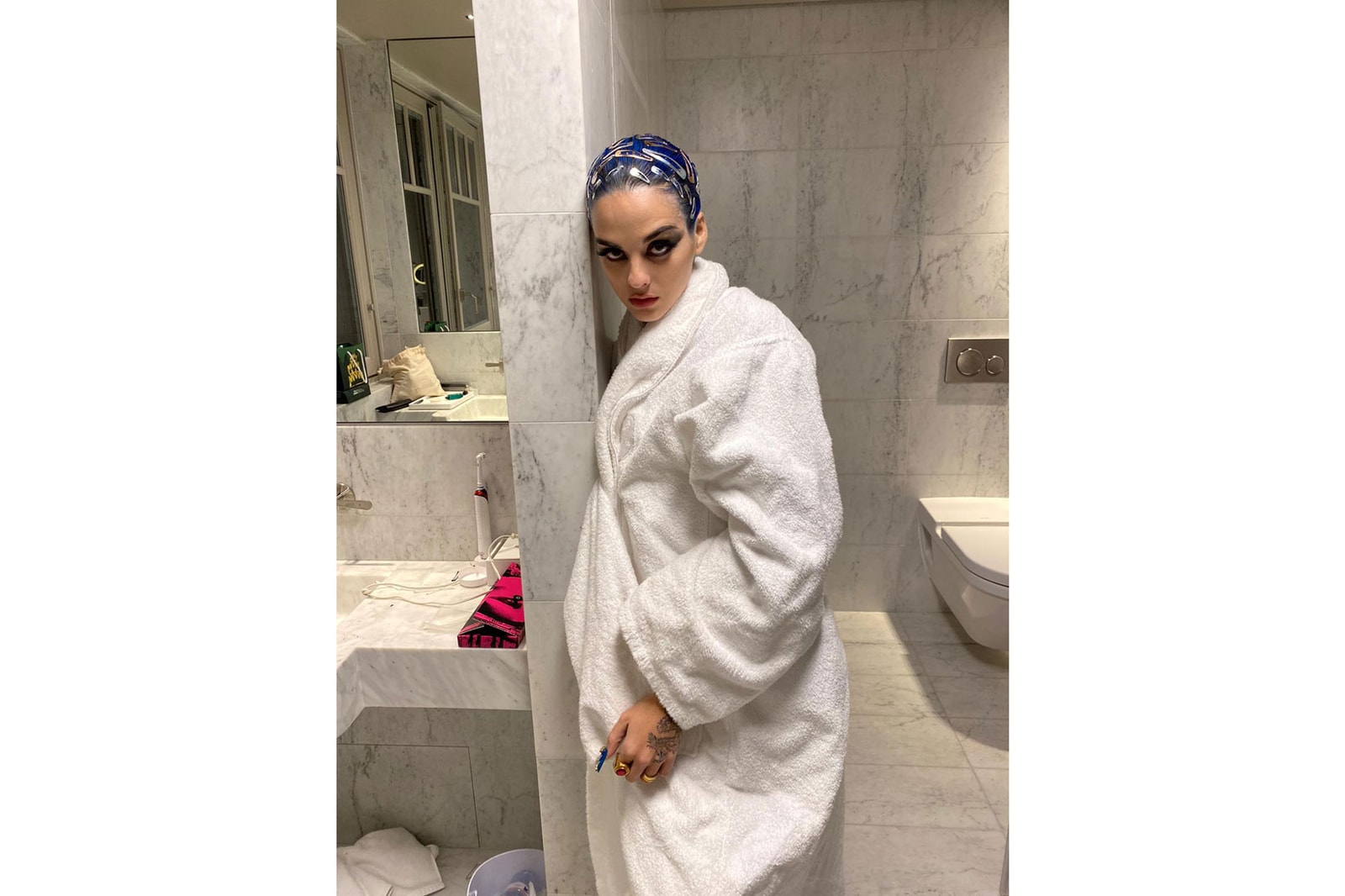 Sita Abellan Dior Homme Eau de Toilette Fragrance Dinner Kim Jones Robert Pattinson Fall/Winter 2020 Paris Fashion Week Men's
