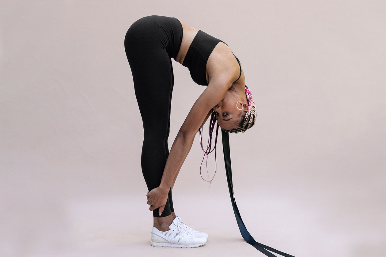 sustainable activewear brands girlfriend collective black sports bra leggings