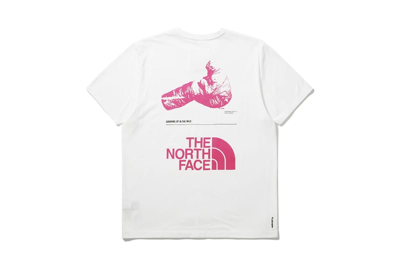 the north face location t shirt