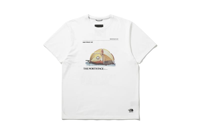 the north face location t shirt