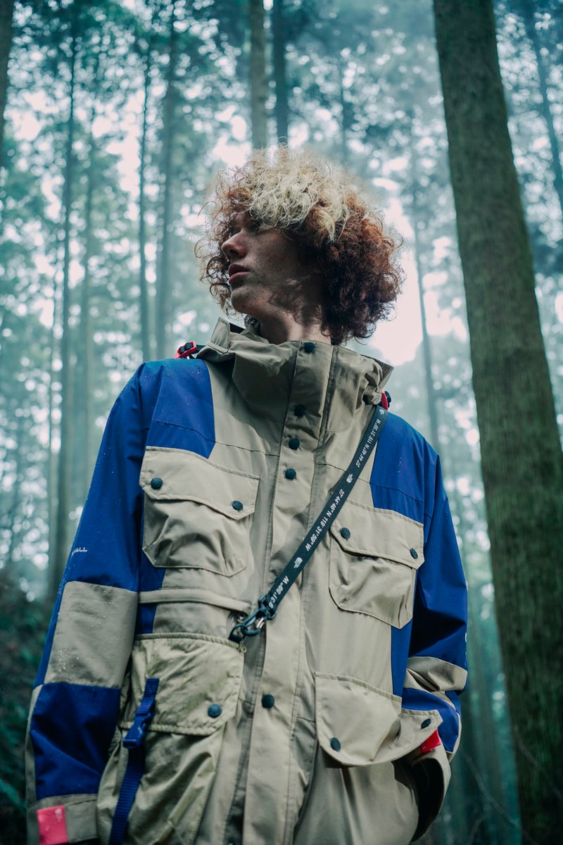 the north face urban exploration kazuki kuraishi pink lemon capsule spring summer jackets tees pants