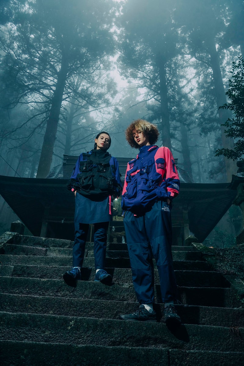 the north face urban exploration kazuki kuraishi pink lemon capsule spring summer jackets tees pants