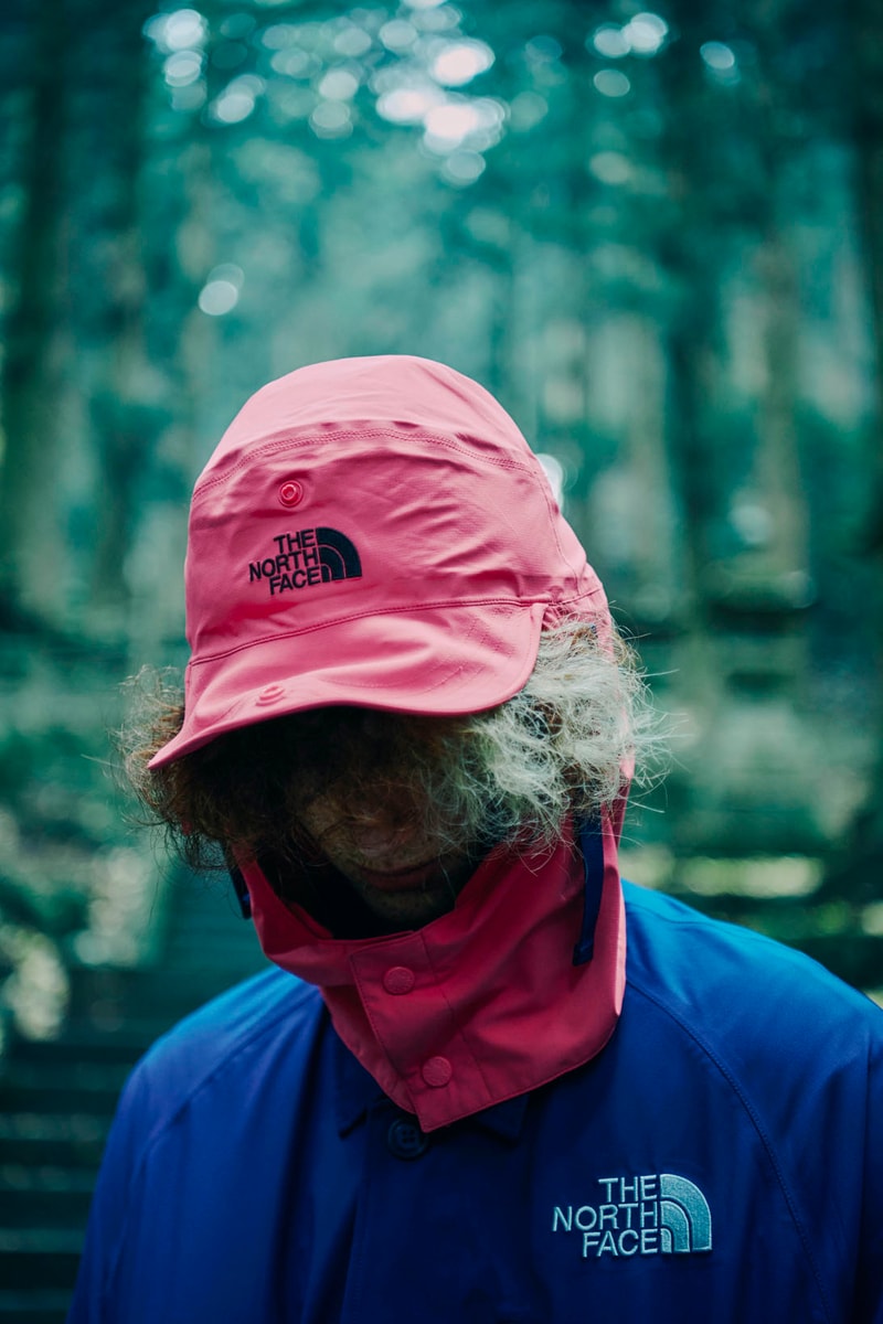 the north face urban exploration kazuki kuraishi pink lemon capsule spring summer jackets tees pants