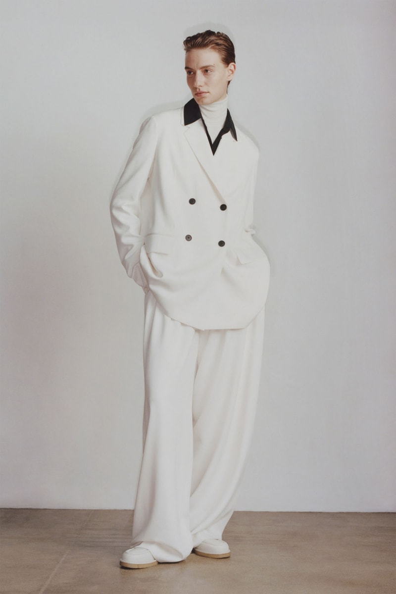 the row pre-fall collection lookbook minimalism mary-kate ashley olsen suits blazers jackets 