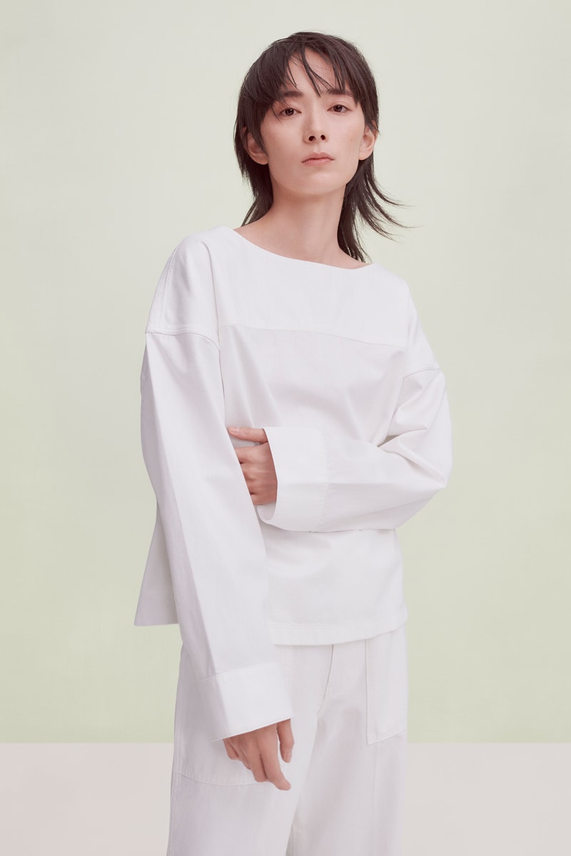 uniqlo u spring summer collection future lifewear essentials minimalist contemporary christophe lemaire blazers pants tank top 