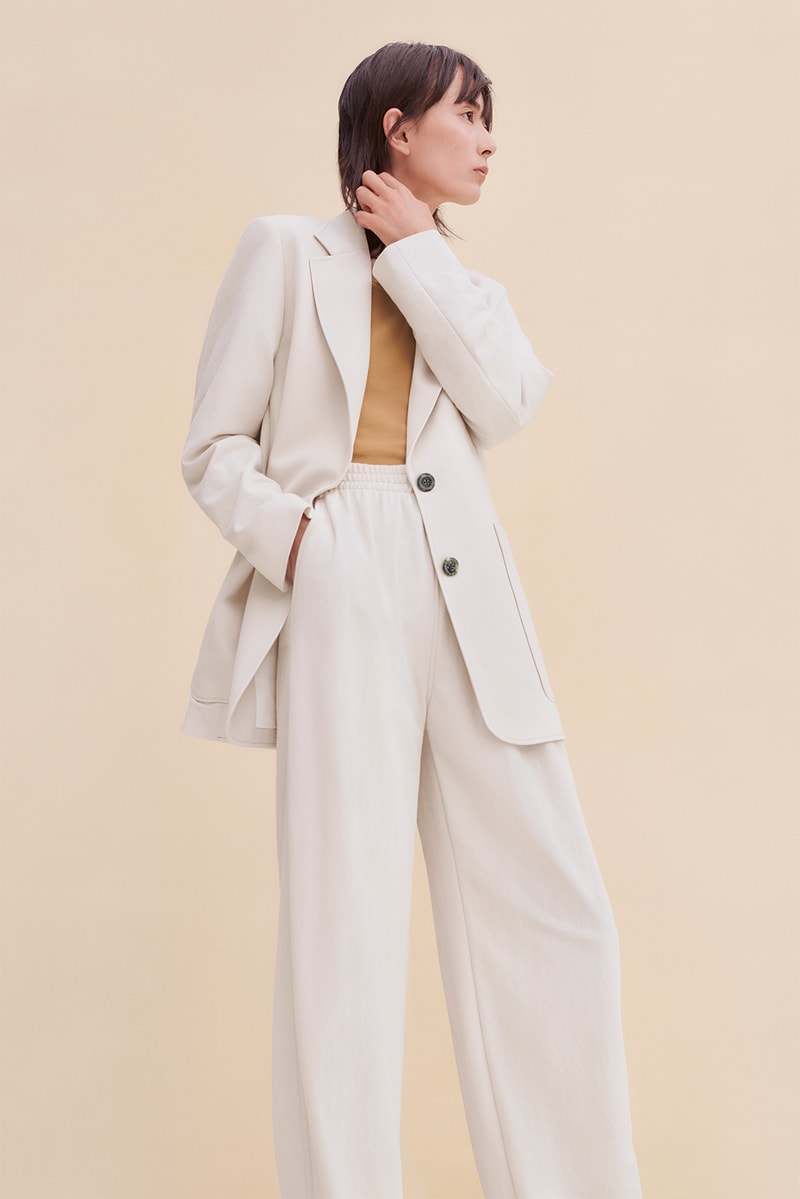 uniqlo u spring summer collection future lifewear essentials minimalist contemporary christophe lemaire blazers pants tank top 